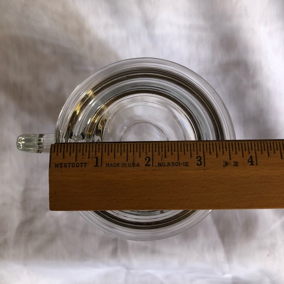 Set of 4 Lady Luck Glass Steins with Gold Rim - Picture 13 of 14